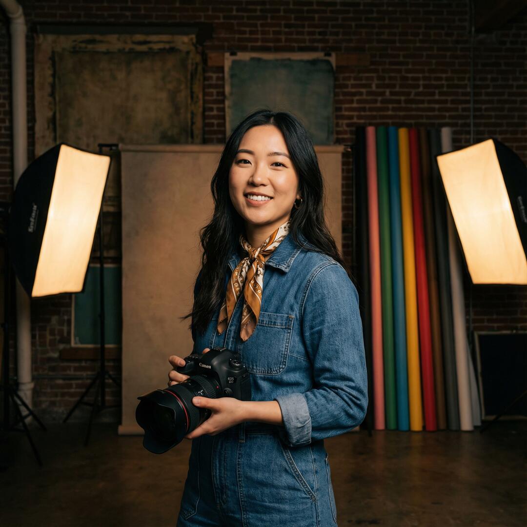 黄色仓库摄影师